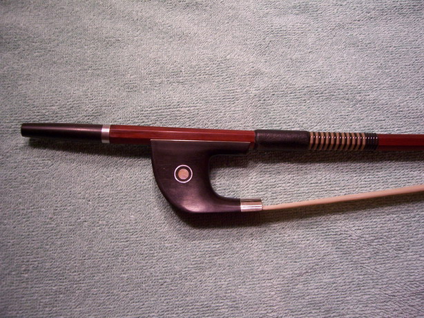 BASS BOW, Real HorseHair, 4/4, German style